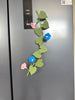 3D Printed Artificial Morning Glory Magnets for Refrigerator Decoration