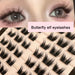 Sunflower Comics Thick Natural Look False Eyelashes in Segmented Layers