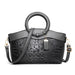Women's Fashion Ring Handle Shoulder Crossbody Bag – European & American Style
