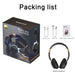 Wireless Bluetooth Headphones – Over-Ear Headset with Stereo Sound