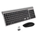 Advanced 2.4G Wireless Keyboard and Mouse Kit with Compact Design for Efficient Typing and Navigation