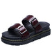 Buckle Strap Thick-Soled Sandals – Casual One-Line Beach Slides