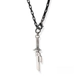 Anime Lock Pendant Necklace - Trendy Silver Jewelry for Fans