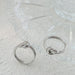 Titanium Steel Knot Ring for Women – Minimalist Intertwined Design
