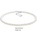 Multilayer Elegant White Pearl Collar Choker Necklace Women's Jewelry