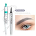 Eyebrow Tattoo Pen Waterproof Fork Tip Liquid Ink for Perfect Brows