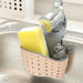 Sink Shelf Soap Sponge Drain Rack for Kitchen & Bathroom Storage