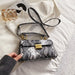 Women's PU Leather Snakeskin Print Stylish Crossbody Bag