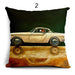 Lovely Cartoon Dog Driving Car Pillowcase – Decorative Linen Cushion Cover