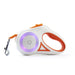 Glowing Dog Leash – Automatic Retractable LED Pet Leash for Night Walks