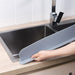 Silicone Sink Splash Guard with Suction Cups for Kitchen and Bathroom