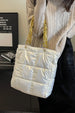 Bubble Textured Chain Handbag – Chic Contemporary Statement Purse