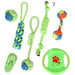 Pet Dog Cotton Rope Toy Tooth Grinding and Cleaning Bite Rope Set