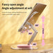Multi-Functional Adjustable Mobile Phone Stand 360-Degree Rotating Desktop Tablet Holder