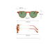 Men's All Face Size Polarized Sunglasses Trendy Travel Sunglasses