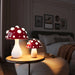 Dimmable Mushroom Desk Lamp – Decorative Bedside Light for Dorm or Bedroom