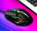 USB Wired Gaming Mouse with LED Lights for Desktop Laptop Competitive Play