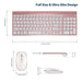 Advanced 2.4G Wireless Keyboard and Mouse Kit with Compact Design for Efficient Typing and Navigation