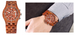 Premium Wooden Quartz Wristwatch – Classic Men's Timepiece