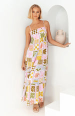 Backless Hollow Suspender Dress For Summer With Personalized Print Design
