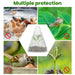 Set of 30 Reusable Plant Protection Tents Against Birds, Frost, and Snails