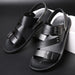 Dual-Use Men's Large Size Sandals – Beach & Slip-On Summer Footwear