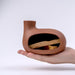 Ceramic Incense Burner with Palo Santo and Sage for Relaxation Aromatherapy