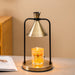 Retro Dimmable Candle Melting Desk Lamp – Wax Warmer & Night Light