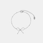 Titanium Steel Bow Bracelet for Women – Fashionable Everyday Jewelry
