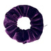 Trendy Tie-Dye Velvet Zipper Large Intestine Hair Loop for Stylish Look