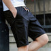 Men's Cotton Linen Pants Solid Color Breathable Linen Trousers