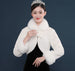 Bridal Fur Shawl and Warm Cloak for Wedding Dress and Cheongsam