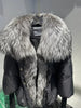 Women's Coat Down Jacket Super Large Fox Fur Collar Fashion Luxury Outerwear