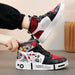Men's Autumn High-Top Anti-Slip Casual Sports Shoes for Everyday Wear