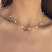 18K Gold-Plated Freshwater Pearl Necklace for Elegant Styling