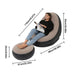 Air Mattress Lazy Sofa Deck Chair Comfortable Leg Stool Rest Beanbag Sofa