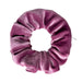 Trendy Tie-Dye Velvet Zipper Large Intestine Hair Loop for Stylish Look