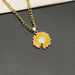 Sunflower Pendant Necklace - Fashion Jewelry for Women