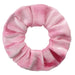 Trendy Tie-Dye Velvet Zipper Large Intestine Hair Loop for Stylish Look