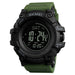 Outdoor Digital Sports Watch with Compass & Altimeter Men's Wristwatch