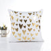 Cushion Cover – Gold Linen Cotton Soft Decorative Sofa Pillowcase