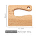 Children's Wooden Vegetable Fruit Cutting Knife Solid Wood Toy Knife