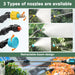 2400mAh High-Pressure Electric Garden Sprayer with 3 Adjustable Nozzles