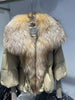 Women's Coat Down Jacket Super Large Fox Fur Collar Fashion Luxury Outerwear