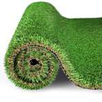 3x5FT Outdoor Artificial Grass Rug with 1.38-Inch Lush Decorative Pile