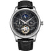 Men’s Automatic Mechanical Watch – Tourbillon Retro Leather Wristwatch