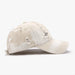 Distressed Adjustable Cotton Baseball Cap With Casual Outdoor Design