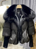 Women's Coat Down Jacket Super Large Fox Fur Collar Fashion Luxury Outerwear