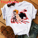 Japanese Anime Bleach T-Shirt Men's Kawaii Kurosaki Ichigo Tees