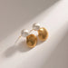 18K Gold-Plated Stainless Steel Shell Shape Earrings For Women Fashion Jewelry